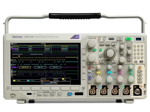 Máy hiện sóng số Tektronix MDO3012 (100Mhz, 2CH, 2.5GS/s, chức năng phân tích phổ, phân tích logic, phân tích giao thức, phát xung